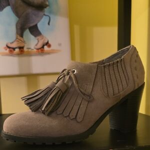 Women's Suede Tassel Ankle Boots Ruffhewn